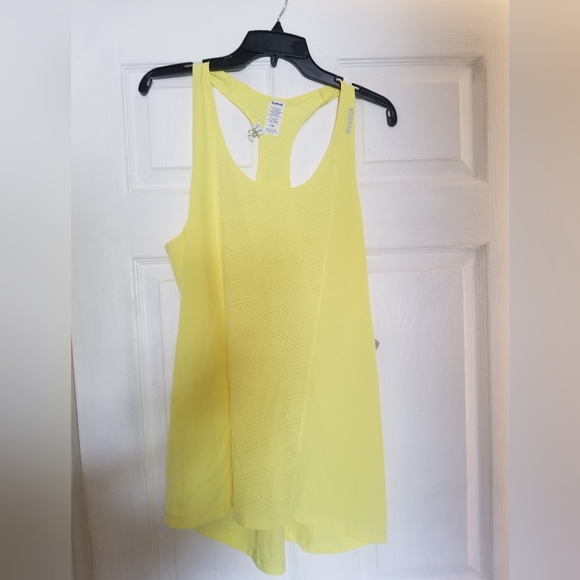 Reebok Yellow Tank Top Size L - Picture 1 of 5